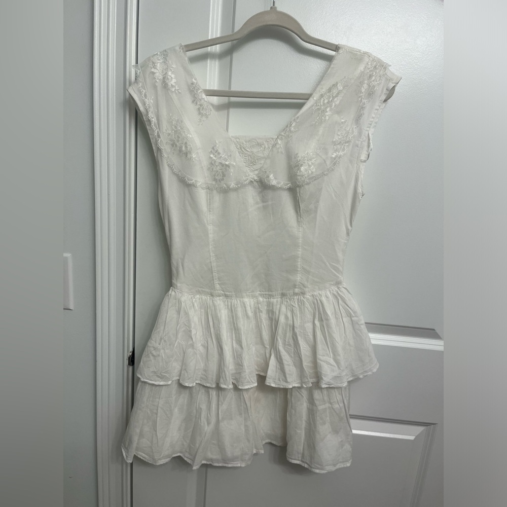 NWT Urban Outfitters white lace dress
